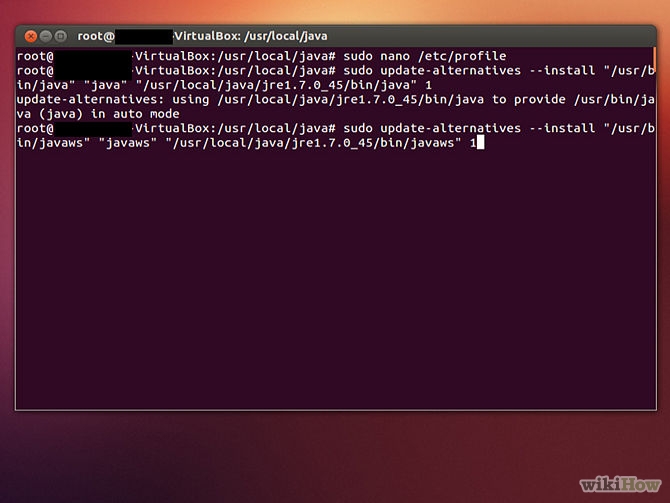 install java jdk on ubuntu linux iso